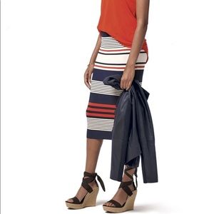 TROUVÉ Sweater Knit Pencil Skirt